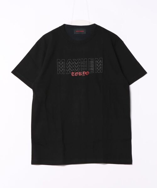 NO WAY(ノーウェイ)の「/MAYHEM/graphic T(Tシャツ/カットソー・レディース・ブラック・LARGE/MEDIUM)」の1枚目の写真