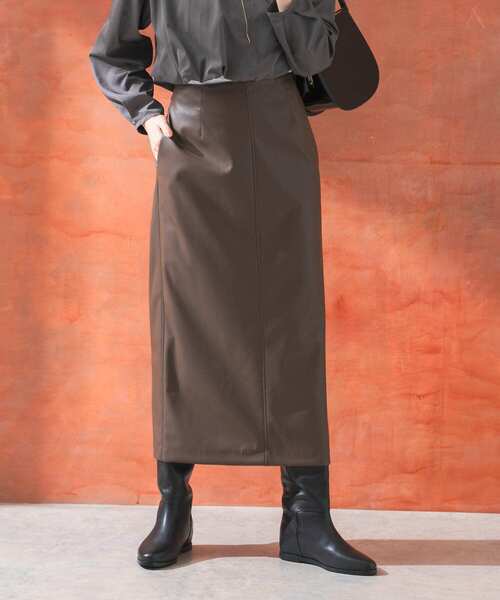【セール】フェイクレザースカート（スカート）｜URBAN RESEARCH ROSSO WOMEN（アーバンリサーチ ロッソ）