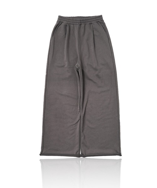 セール】【Laufer】セミフレア カットオフ スウェットパンツ