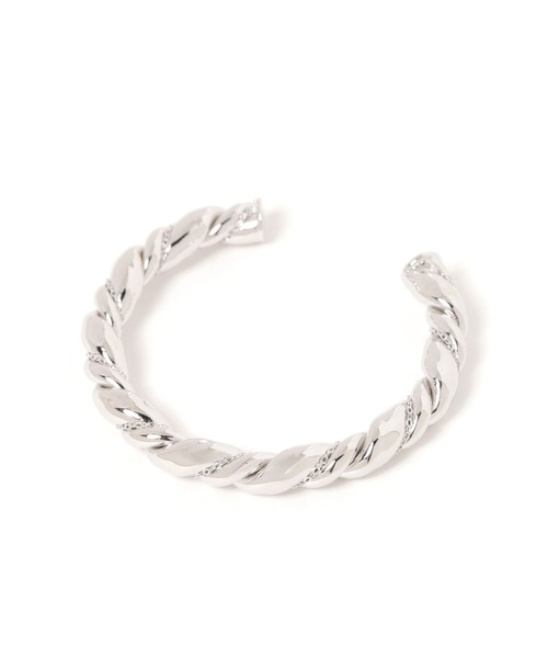 niko and...(ニコアンド)の「メタルバングル(バングル/リストバンド・レディース・クリーム/ライトイエロー/グレー/イエロー/ダークグレー/スモーク・0)」の2枚目の写真