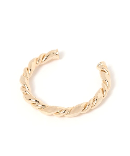 niko and...(ニコアンド)の「メタルバングル(バングル/リストバンド・レディース・クリーム/ライトイエロー/グレー/イエロー/ダークグレー/スモーク・0)」の4枚目の写真