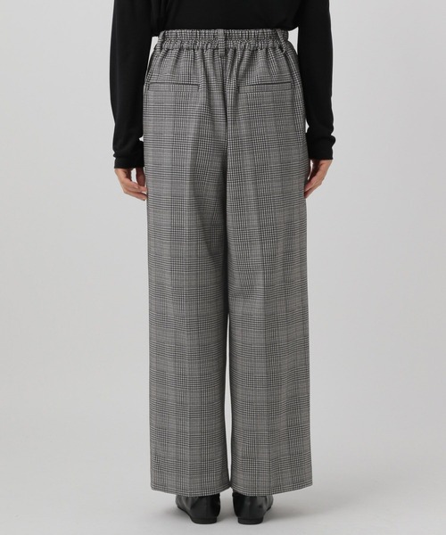 Elura（エルーラ）の「＜レギュラー／低身長サイズ＞サマ見えチェックワイドパンツ/136583（その他パンツ・レディース・ブラック系その他・MEDIUM/LARGE/FREE(S)）」の16枚目の写真