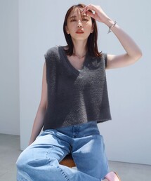 「UNFILO」 ベスト MEDIUM ブラック レディース ベスト（条件：自由区、UNFILO、ブラック系）| ファッション通販