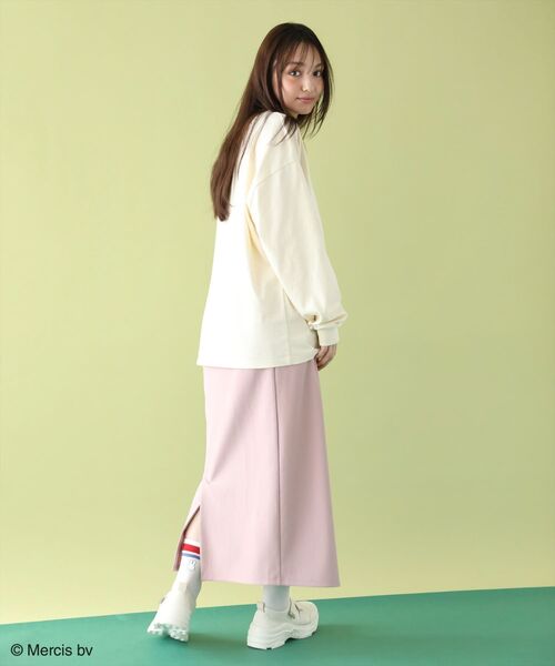 Miffy（ ミッフィー）の「Miffy/フロント刺繍ロンT（Tシャツ/カットソー・レディース・ライトベージュ・FREE）」の20枚目の写真