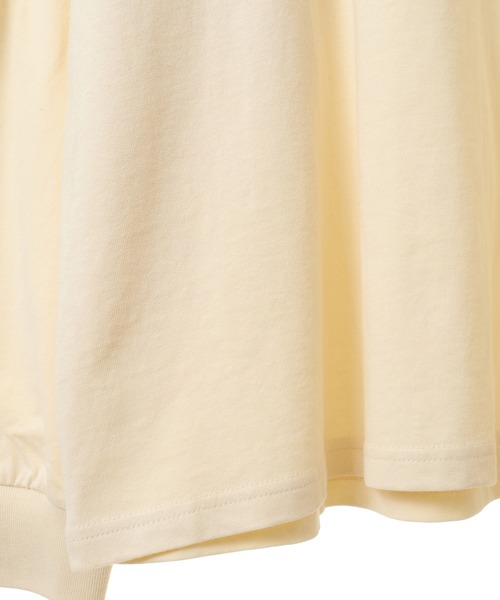 Miffy（ ミッフィー）の「Miffy/フロント刺繍ロンT（Tシャツ/カットソー・レディース・ライトベージュ・FREE）」の5枚目の写真