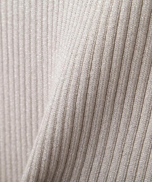 PROPORTION BODY DRESSING（プロポーションボディドレッシング）の「ニュアンスラメリブニット / 1214270915（ニット/セーター・レディース・ダークグレー/グレー/ピンク・FREE）」の11枚目の写真