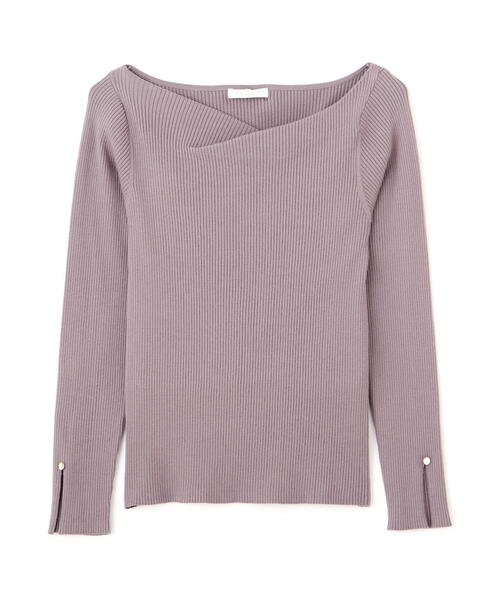 PROPORTION BODY DRESSING（プロポーションボディドレッシング）の「ニュアンスラメリブニット / 1214270915（ニット/セーター・レディース・ダークグレー/グレー/ピンク・FREE）」の12枚目の写真