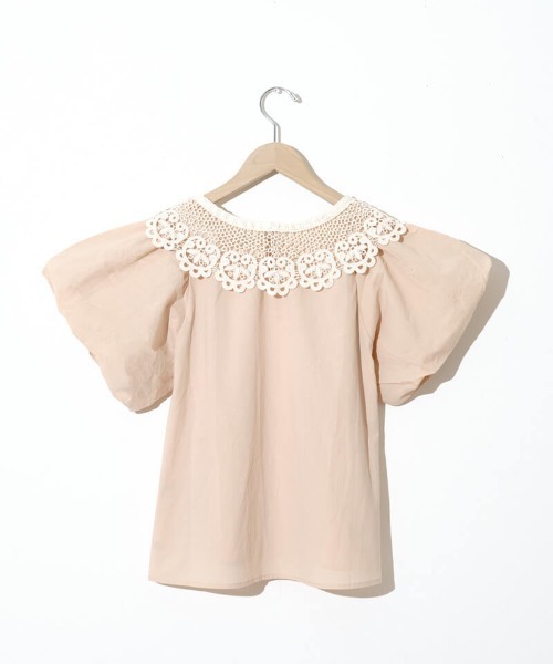 flower(フラワー)の「ビンテージライクレースカラー(付け襟・レディース・アイボリー・FREE)」の8枚目の写真