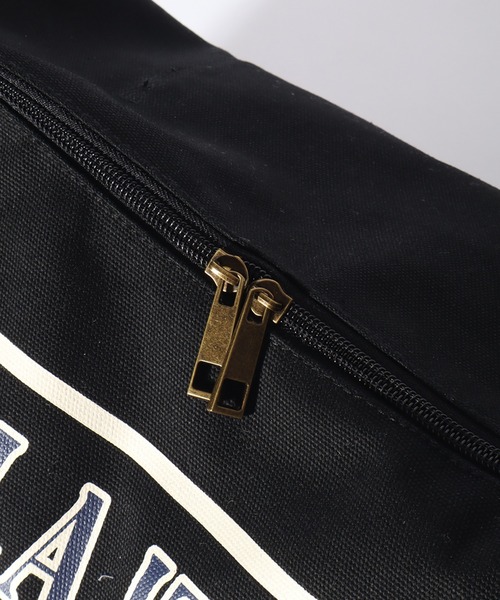 FILA（フィラ）の「【FILA/フィラ】 ラウンド キャンバス ビッグショルダー バッグ（ショルダーバッグ・メンズ・ネイビー/オフホワイト/ブラック・FREE）」の7枚目の写真