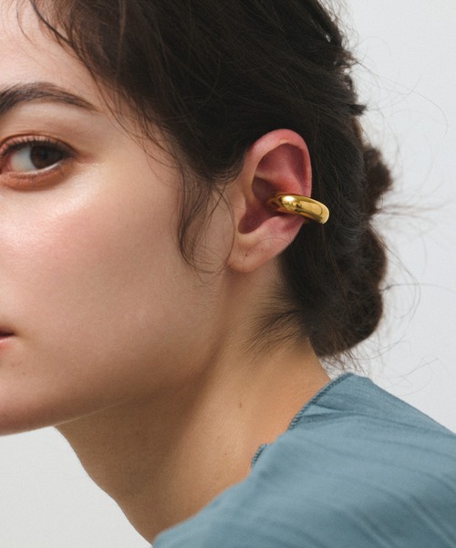 CENE（セネ）の「【CENE】セネ/ボリュームイヤーカフ(small)（イヤーカフ・レディース・ゴールド/シルバー・FREE）」の3枚目の写真
