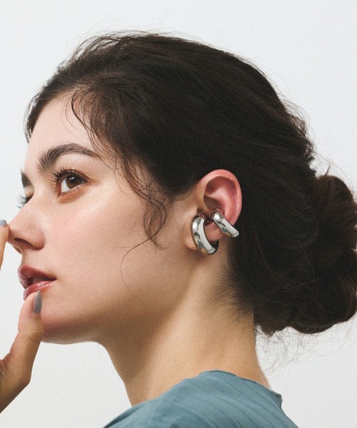 CENE（セネ）の「【CENE】セネ/ボリュームイヤーカフ(small)（イヤーカフ・レディース・ゴールド/シルバー・FREE）」の17枚目の写真