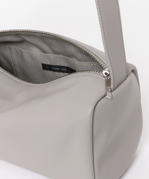 URBAN RESEARCH Sonny Label（アーバンリサーチサニーレーベル）の「エコレザーミニショルダーバッグ（ショルダーバッグ・レディース・シルバー/ブラック/ライトグレー・ONE）」の10枚目の写真