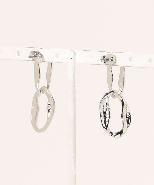 CIAOPANIC TYPY（チャオパニックティピー）の「lilダブルチェーンピアス（ピアス（両耳用）・レディース・ゴールド/シルバー・ONE SIZE）」の9枚目の写真