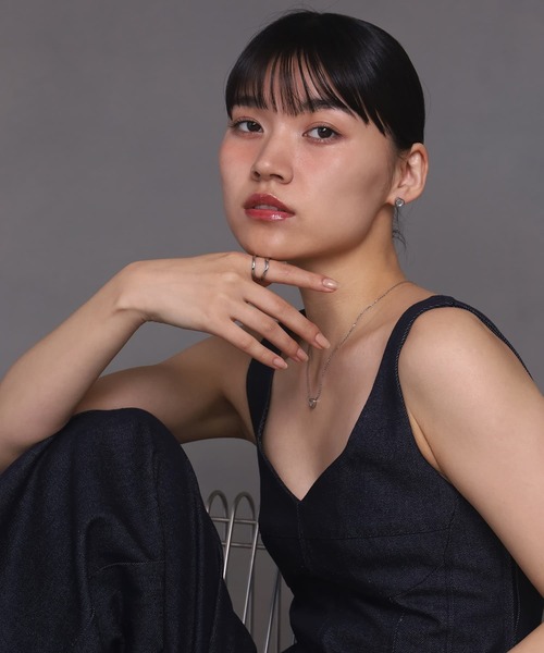 LHME(エルエイチエムイー)の「【WEB限定】 “Moment”ブランチ2連リング/サージカルステンレス(金属アレルギー対応)【LHME / エルエイチエムイー】(リング・レディース・シルバー/ゴールド・13号/11号/15号)」の14枚目の写真