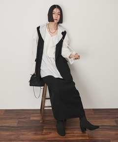 Side Zip Skirt / ファスナースリットスカート（スカート）｜ALEXIA