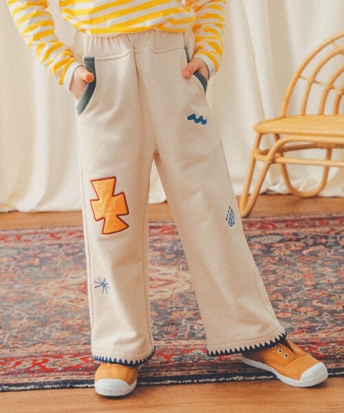 【セール】マルチ 刺繍 スウェット パンツ 2024（100～150cm）（スウェットパンツ）｜こども ビームス（コドモビームス）