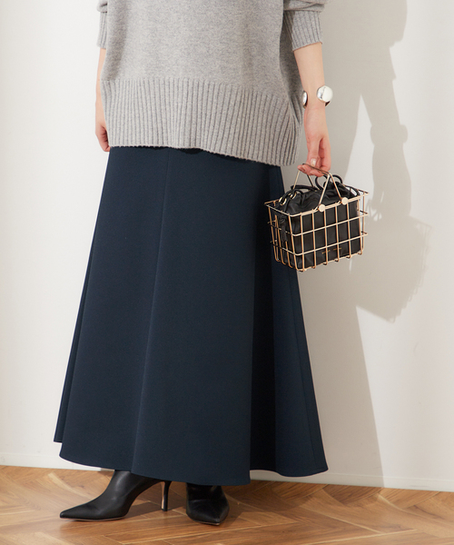 journal standard L'essage（ジャーナルスタンダードレサージュ）の「フォルムフレアスカート（スカート・レディース・ブラック/ネイビー・38/36）」の15枚目の写真