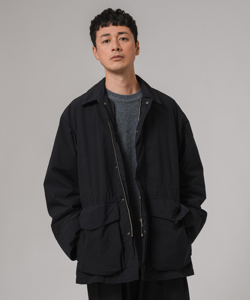 ATON(エイトン)の「ATON(エイトン) 別注 AIR WHEATHER FIELD COAT(その他アウター・メンズ・ネイビー・6/4)」の19枚目の写真