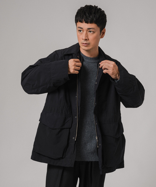 ATON 別注 AIR WHEATHER FIELD COAT サイズ04 セール】ATON(エイトン) 別注 AIR WHEATHER FIELD COAT（その他