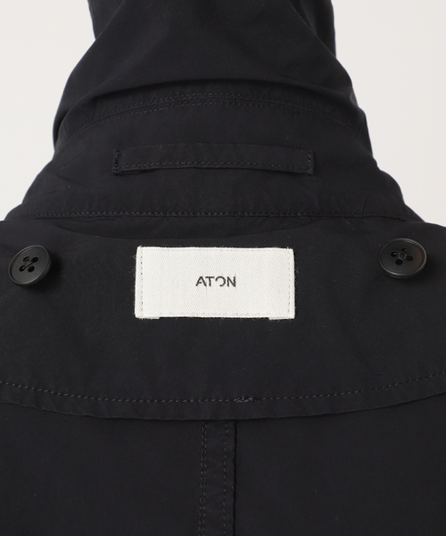 ATON(エイトン)の「ATON(エイトン) 別注 AIR WHEATHER FIELD COAT(その他アウター・メンズ・ネイビー・6/4)」の15枚目の写真