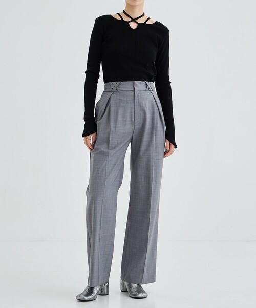 murral ミューラル　スラックス MURRAL/ミューラル】Ivy slacks/スラックス（スラックス