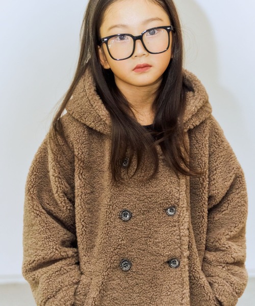 10C REPIPI（ジューシーレピピ）の「【10C REPIPI】ベアーボアフードコート（その他アウター・キッズ・アイボリー/サックスブルー/モカ・110cm/120cm/130cm）」の10枚目の写真