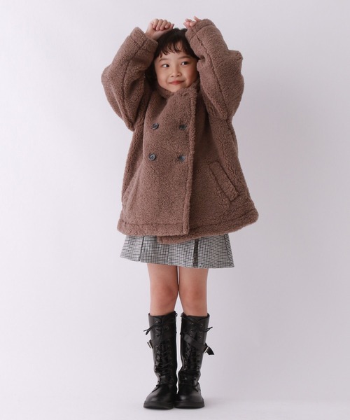 10C REPIPI（ジューシーレピピ）の「【10C REPIPI】ベアーボアフードコート（その他アウター・キッズ・アイボリー/サックスブルー/モカ・110cm/120cm/130cm）」の18枚目の写真