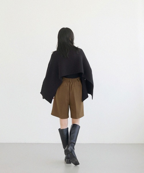 LIAN（リアン）の「ツイルタックショートパンツ（その他パンツ・レディース・ブラック/チャコールグレー/ブラウン・FREE）」の19枚目の写真
