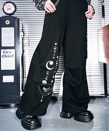 A‘gem 9 | A'GEM/9 × .kom 『古怪舎/グガイシャ』 ムーンプリントパンツ(スラックス)