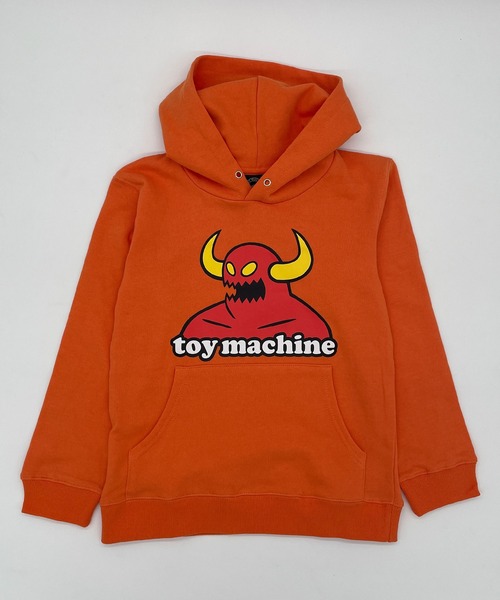【セール】TOY MACHINE/トイマシーン キッズ パーカー LOGO TOY MACHINE PAKA 24A975-43（パーカー）｜TOY MACHINE（トイ マシーン）