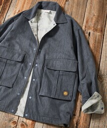 Jonas Claesson（ジョナスクレアッソン）の「JONAS CLAESSON/ジョナスクレアッソン Insideout TRIP SHT JKT/インサイドアウト トリップ シャツジャケット/リバーシブル（ブルゾン・メンズ）」