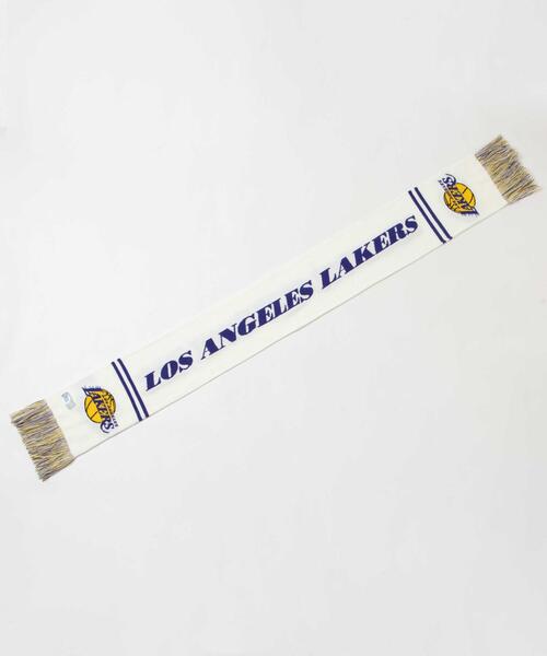 NBA（エヌビーエー）の「∴WEGO/別注NBA マフラータオル（マフラー・レディース・ブラック/ブルー/オフホワイト/レッド・FREE）」の10枚目の写真