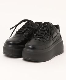 Mafmof（マフモフ）の「Mafmof(マフモフ)8cm厚底プラットフォームスニーカー（スニーカー）」