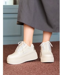 Mafmof | Mafmof(マフモフ)8cm厚底プラットフォームスニーカー(スニーカー)