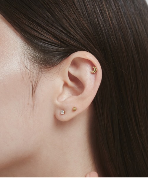 ciite' surgical stainless(シーテサージカルステンレス)の「【 金属アレルギー対応 】 3set pierce / ピアス3セット サージカルステンレス (両耳用)(ピアス(両耳用)・レディース・ゴールド/シルバー・FREE)」の1枚目の写真