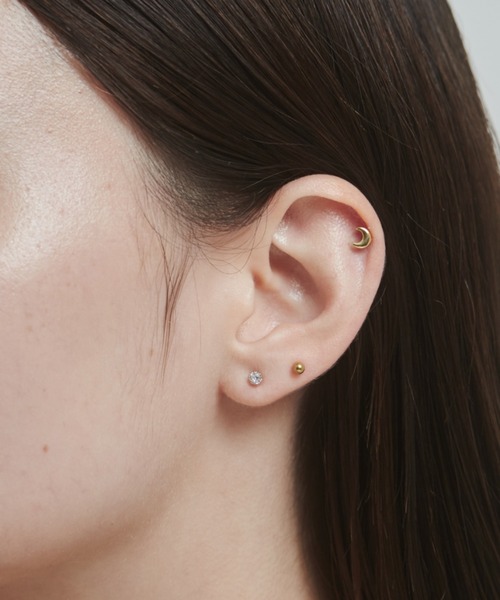 ciite' surgical stainless(シーテサージカルステンレス)の「【 金属アレルギー対応 】 3set pierce / ピアス3セット サージカルステンレス (両耳用)(ピアス(両耳用)・レディース・ゴールド/シルバー・FREE)」の7枚目の写真