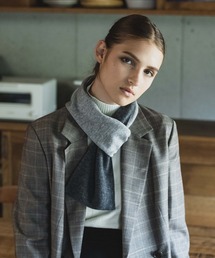 matti totti（マッティトッティ）の「【matti totti】カシミヤ100% ミニマフラー レディース リバーシブル カシミアマフラー（マフラー）」