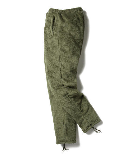 B:MING by BEAMS（ビーミングバイビームス）の「ビーミング by ビームス/ シャギーフリースイージーパンツ（その他パンツ・メンズ・ブラック/オリーブ/ネイビー・X-LARGE/LARGE/SMALL/MEDIUM）」の5枚目の写真