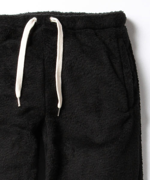B:MING by BEAMS（ビーミングバイビームス）の「ビーミング by ビームス/ シャギーフリースイージーパンツ（その他パンツ・メンズ・ブラック/オリーブ/ネイビー・X-LARGE/LARGE/SMALL/MEDIUM）」の8枚目の写真