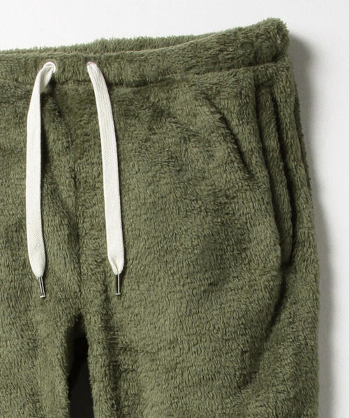 B:MING by BEAMS（ビーミングバイビームス）の「ビーミング by ビームス/ シャギーフリースイージーパンツ（その他パンツ・メンズ・ブラック/オリーブ/ネイビー・X-LARGE/LARGE/SMALL/MEDIUM）」の18枚目の写真