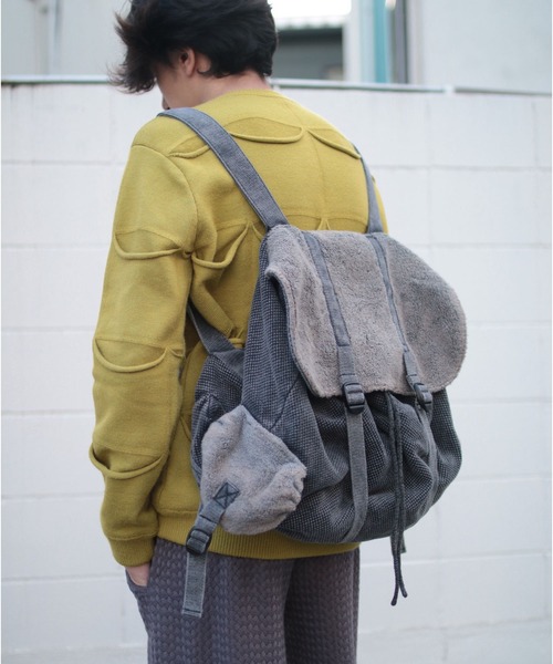 grapevine by k3（グレープバインバイケースリー）の「ALLPOCKET SWEATER（ニット/セーター・メンズ・マスタード・M）」の13枚目の写真