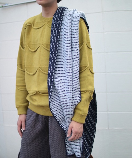 grapevine by k3（グレープバインバイケースリー）の「ALLPOCKET SWEATER（ニット/セーター・メンズ・マスタード・M）」の11枚目の写真