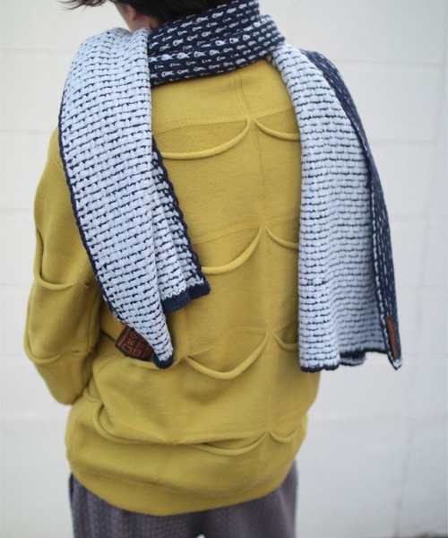 grapevine by k3（グレープバインバイケースリー）の「ALLPOCKET SWEATER（ニット/セーター・メンズ・マスタード・M）」の12枚目の写真