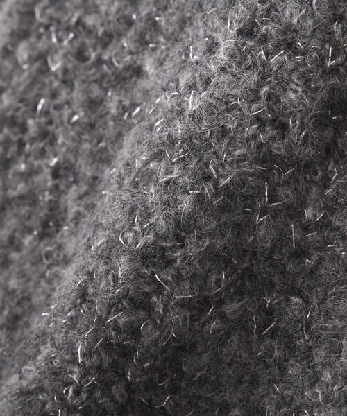 FREE'S MART（フリーズマート）の「◇ラメミックスブークレー畦ニット（ニット/セーター・レディース・ホワイト/ピンク/イエロー/グレー・FREE）」の18枚目の写真