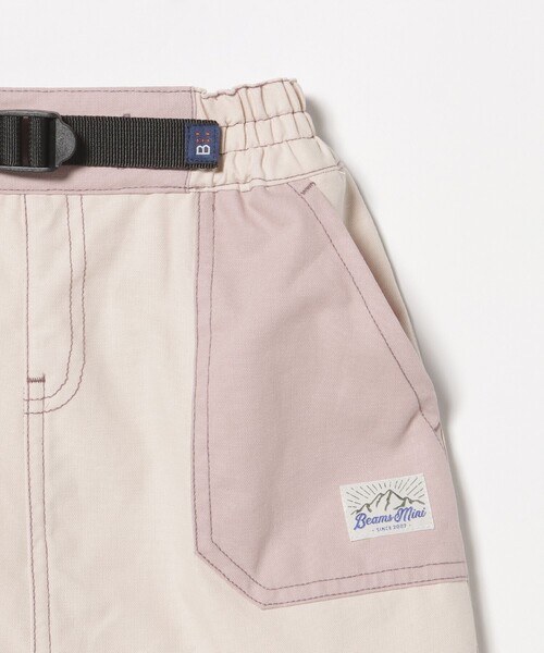 BEAMS mini(ビームスミニ)の「カラーブロック ベルテッド ショーツイン スカート(90~150cm)(スカート・キッズ・ホワイト系その他5/サックスブルー・90/100/110/120/130/140/150)」の16枚目の写真