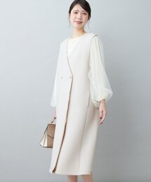 オケージョン対応可 / ノーカラーWブレストジレ