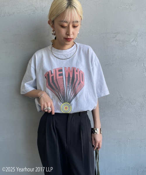 GOOD ROCK SPEED（グッドロックスピード）の「[GOOD ROCK SPEED/グッドロックスピード] 別注 THE WHO ロックプリントTシャツ（Tシャツ/カットソー・レディース・グレー・M/L/XL）」の8枚目の写真