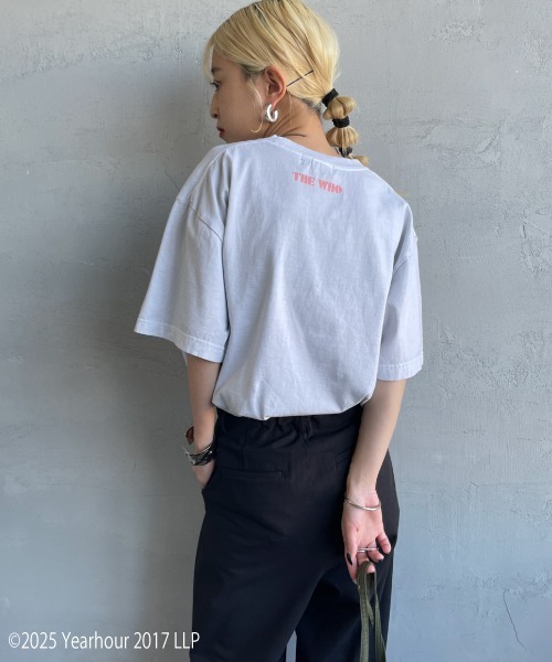 GOOD ROCK SPEED（グッドロックスピード）の「[GOOD ROCK SPEED/グッドロックスピード] 別注 THE WHO ロックプリントTシャツ（Tシャツ/カットソー・レディース・グレー・M/L/XL）」の6枚目の写真