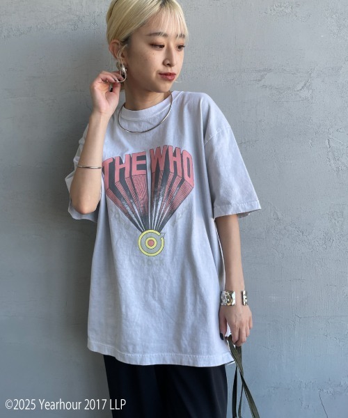 GOOD ROCK SPEED（グッドロックスピード）の「[GOOD ROCK SPEED/グッドロックスピード] 別注 THE WHO ロックプリントTシャツ（Tシャツ/カットソー・レディース・グレー・M/L/XL）」の2枚目の写真