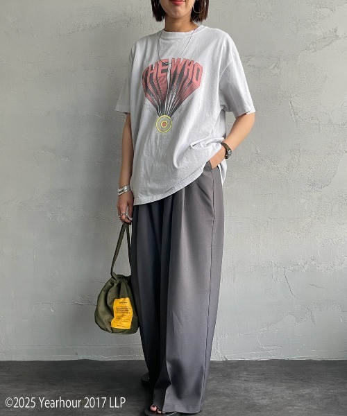 GOOD ROCK SPEED（グッドロックスピード）の「[GOOD ROCK SPEED/グッドロックスピード] 別注 THE WHO ロックプリントTシャツ（Tシャツ/カットソー・レディース・グレー・M/L/XL）」の12枚目の写真